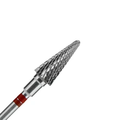 - Fraise en Carbure Grain Rouge Spécial Gauchers Forme conique 0,6 x 1,4 cm "Cone" | Staleks Fashion