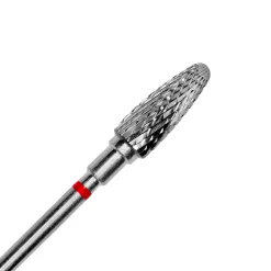 - Fraise en Carbure Grain Rouge Embout arrondi 0,5 x 1,3 cm "Corn" | Staleks Hot