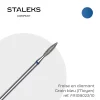 - Fraise en diamant forme Flamme arrondie Grain Bleu 0,23 x 1 cm | Staleks Online