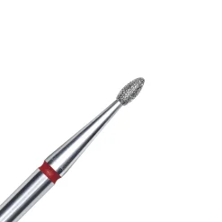 - Fraise en diamant forme Bourgeon Grain Rouge 0,16 x 0,34 cm | Staleks New