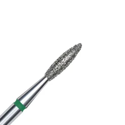 - Fraise en diamant forme Flamme arrondie Grain Vert 0,21 x 0,8 cm | Staleks Clearance