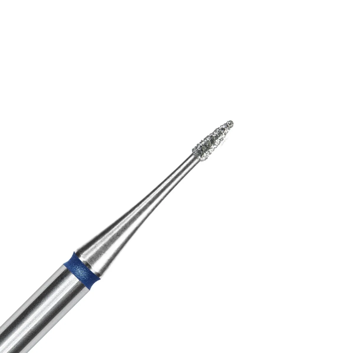 - Fraise en diamant forme Mini Flamme Grain Bleu 0,1 x 0,3 cm | Staleks Best