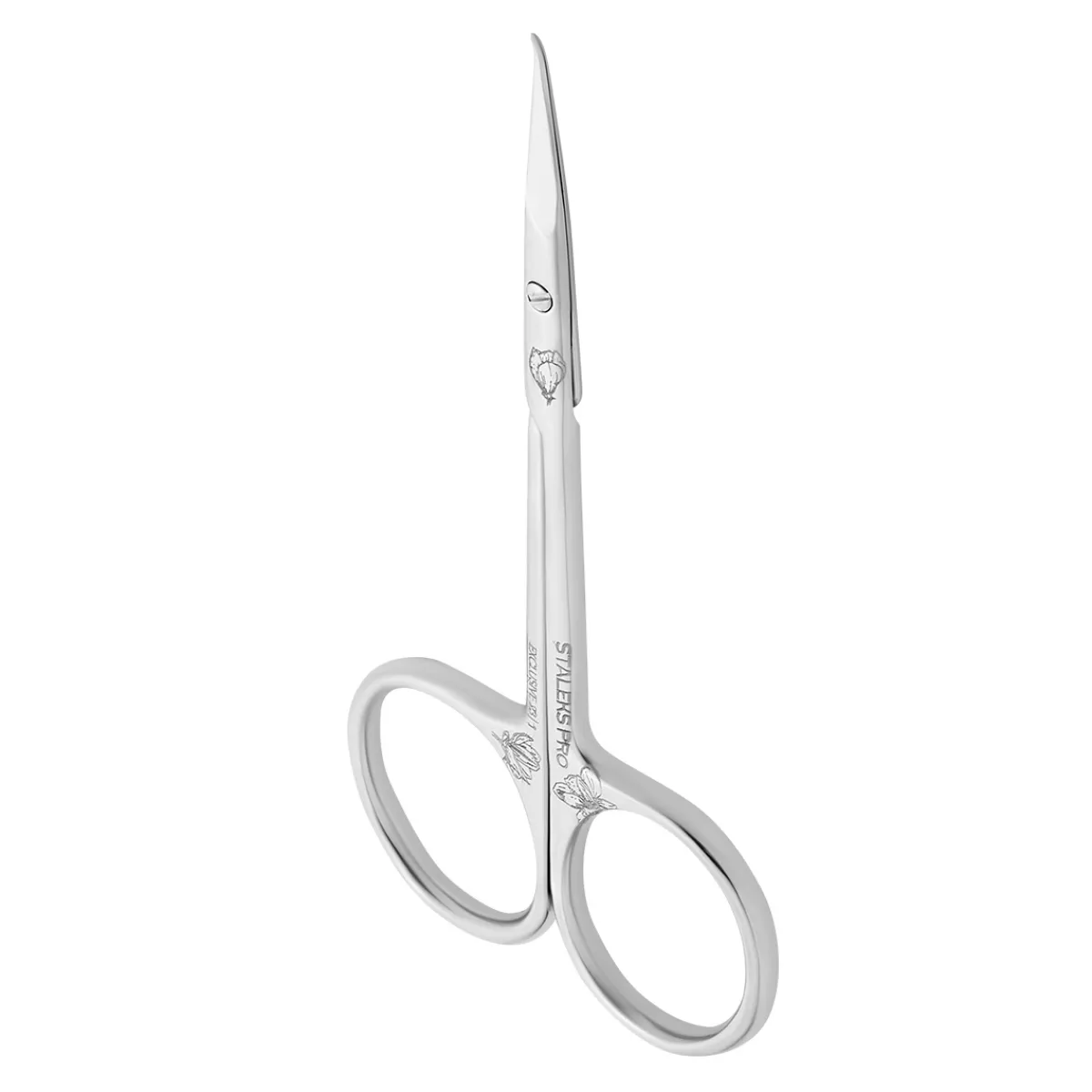 Pro - Ciseaux à cuticules Professionnels pointe crochet EXCLUSIVE 23 Type 1 (Magnolia) | Staleks New