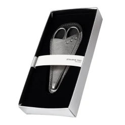 Pro - Ciseaux à cuticules Professionnels pointe crochet EXCLUSIVE 21 Type 1 (Magnolia) | Staleks Outlet