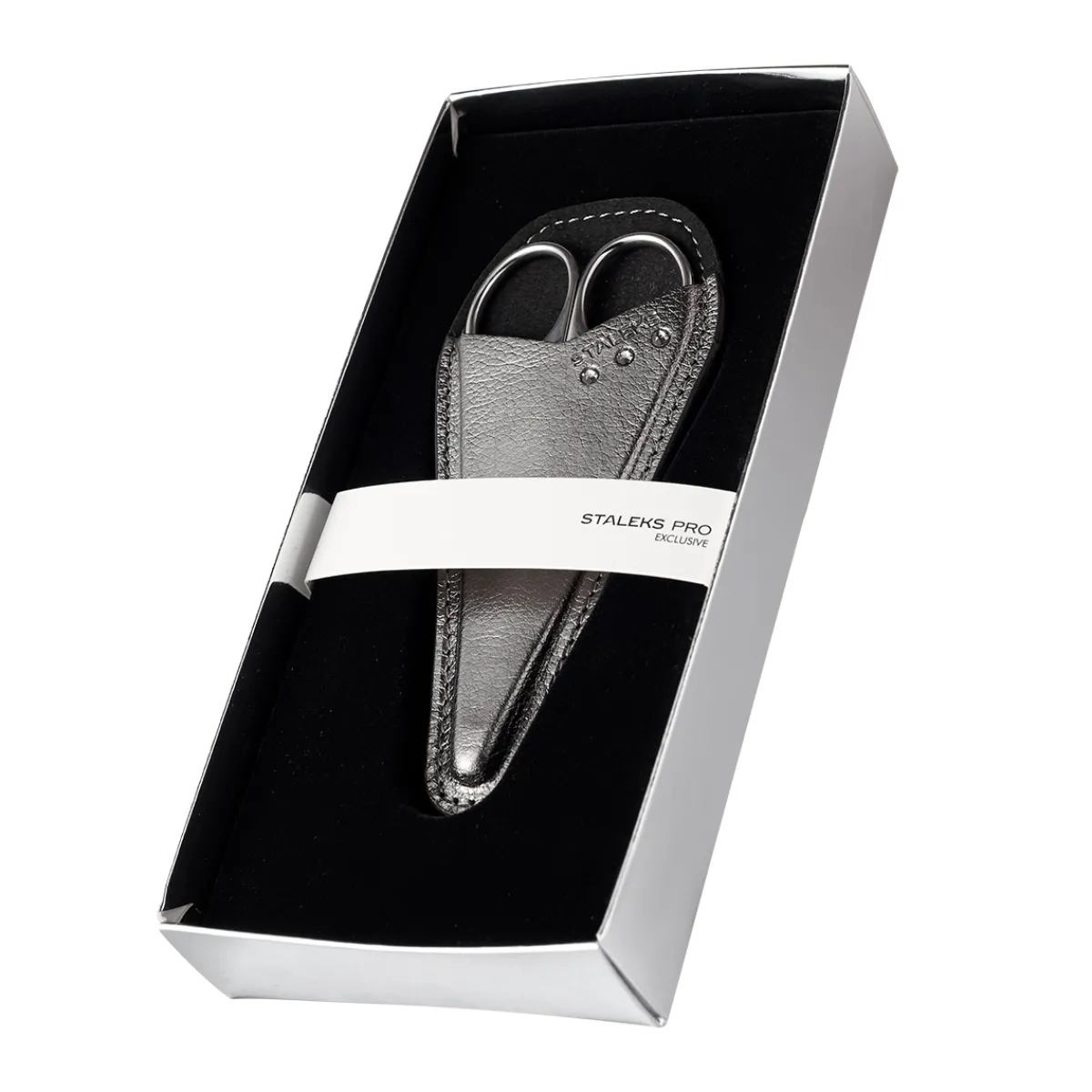 Pro - Ciseaux à cuticules Professionnels pointe crochet EXCLUSIVE 21 Type 1 (Magnolia) | Staleks Outlet