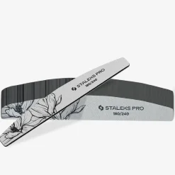 Pro - Limes minérales demi-lune EXPERT 40 grain 180/240 (25 pcs) | Staleks Discount