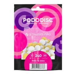 Pro - Limes Recharges base souple pour disque PODODISC S Grain 240 (50 pcs) | Staleks Sale