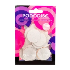 Pro - Limes Recharges pour disque PODODISC L Grain 180 (50 pcs) | Staleks Clearance