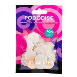 Pro - Limes Recharges pour disque PODODISC M Grain 100 (50 pcs) | Staleks Outlet