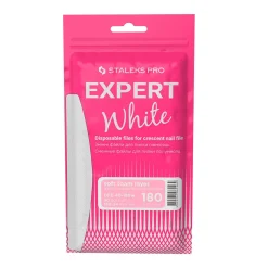 Pro - Limes Recharges adhésives avec mousse Grain 180 EXPERT 40 pour lime demi-lune (30 pcs) | Staleks Outlet