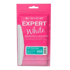 Pro - Limes Recharges adhésives avec mousse Grain 100 EXPERT 40 pour lime demi-lune (30 pcs) | Staleks New