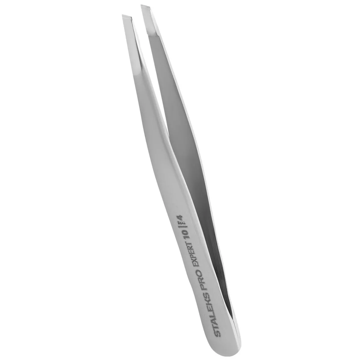 Pro - Pince à épiler pour sourcils EXPERT 10 Type 4 | Staleks Outlet