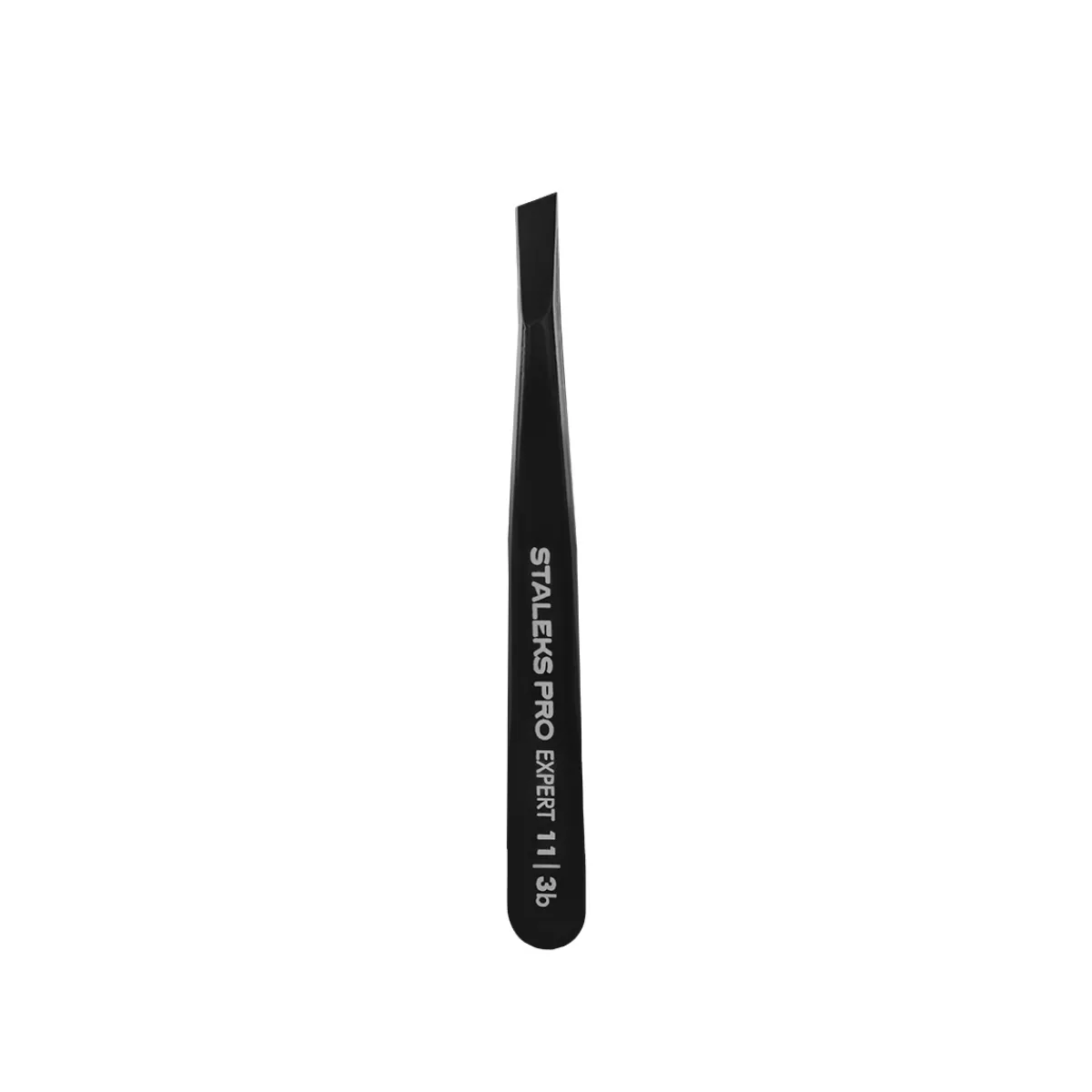 Pro - Pince à épiler pour sourcils EXPERT 11 Type 3 NOIR | Staleks Hot