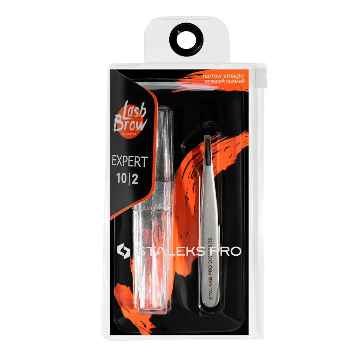 Pro - Pince à épiler pour sourcils EXPERT 10 Type 2 | Staleks Fashion