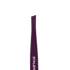 Pro - Pince à épiler pour sourcils EXPERT 11 Type 3 VIOLET | Staleks Fashion