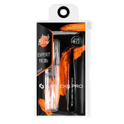 Pro - Pince à épiler pour sourcils EXPERT 11 Type 3 NOIR | Staleks Hot