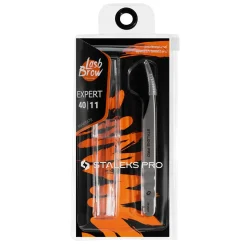 Pro - Pince courbée professionnelle pour extension de Cils EXPERT 40 Type 11 | Staleks Best