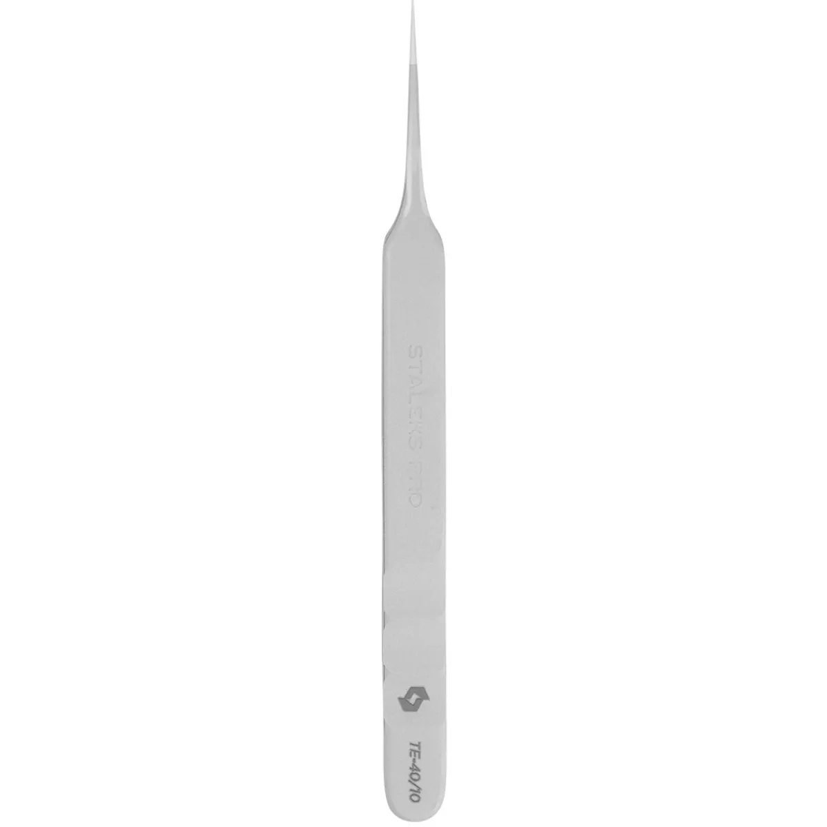 Pro - Pince Droite professionnelle pour extension de Cils EXPERT 40 Type 10 | Staleks Best