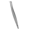 Pro - Pince en L professionnelle pour extension de Cils avec Nano-encoches EXPERT 44 Type 12 (65°) | Staleks New