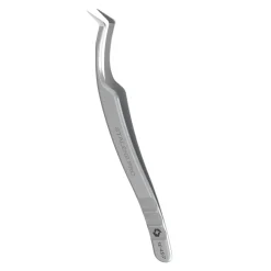 Pro - Pince en L professionnelle pour extension de Cils avec Nano-encoches EXPERT 45 Type 2 (40°) | Staleks Online