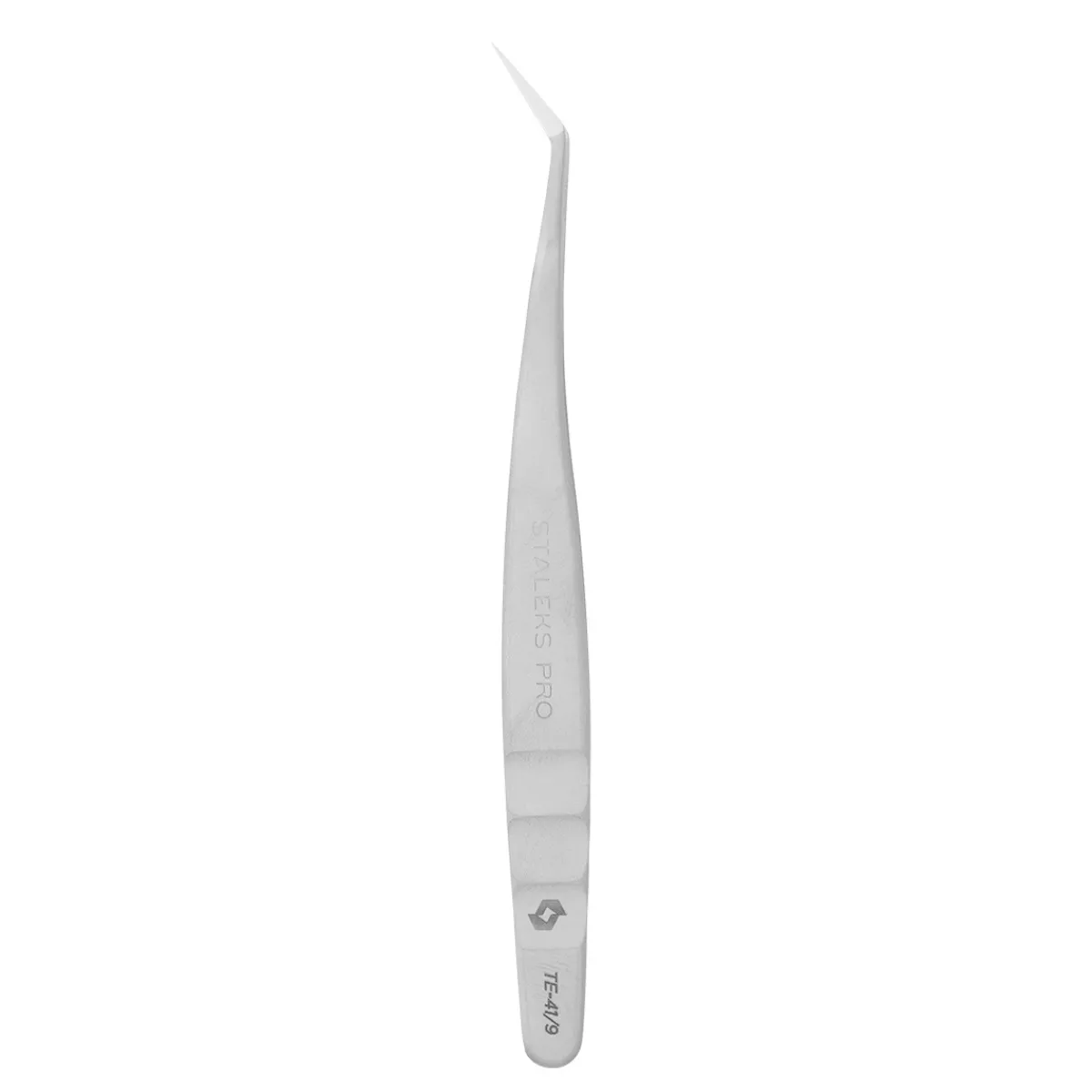 Pro - Pince en L professionnelle pour extension de Cils EXPERT 41 Type 9 (35°) | Staleks Online
