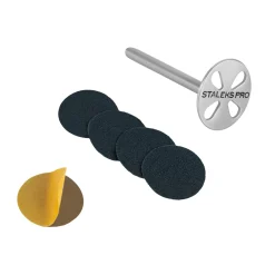 Pro - Set PODODISC : Disque Allongé S 15 mm + 5 limes grain 180 EXPERT | Staleks Clearance