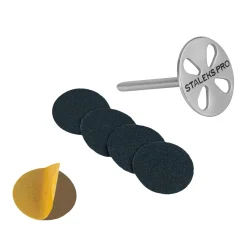 Pro - Set PODODISC : Disque Allongé L 25 mm + 5 limes grain 180 EXPERT | Staleks Outlet