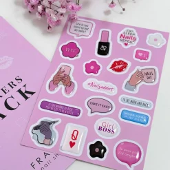 STICKERS PACK N°1 | Fraise Nail Shop Discount
