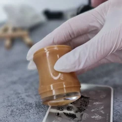 Tampon ON STAMPING Transparent + Couvercle + Carte à racler | Taki Da Fashion