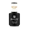 Top Coat GOLD FLAKE 15 ml | Purple Professional Outlet