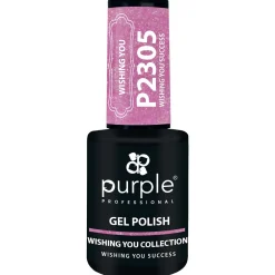 VERNIS SEMI-PERMANENT P2305 - WISHING YOU collection | Purple Professional Clearance