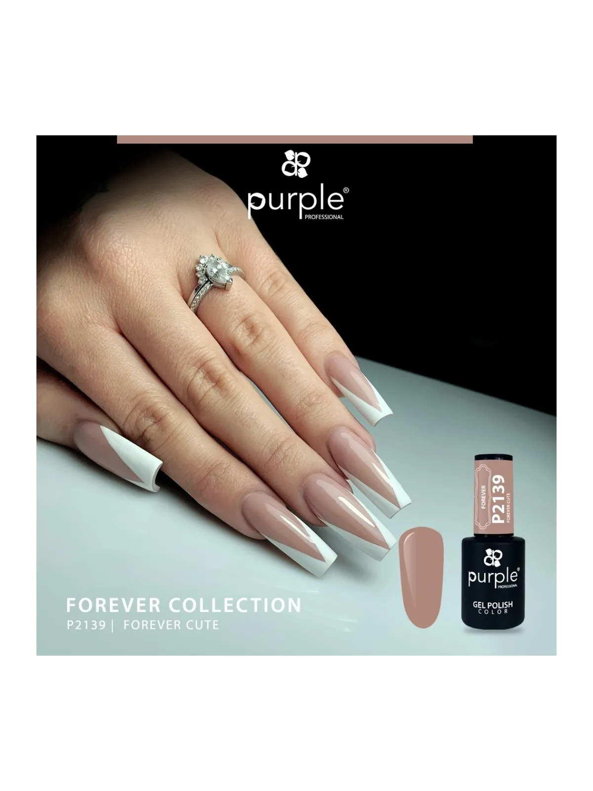 VERNIS SEMI-PERMANENT P2139 | Purple Professional Hot