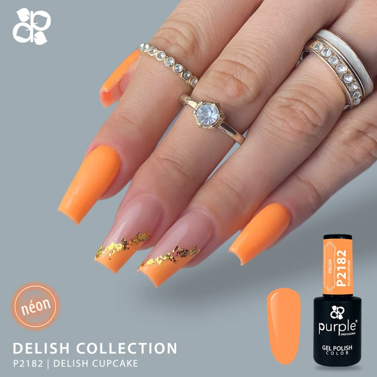 VERNIS SEMI-PERMANENT P2182 - DELISH collection | Purple Professional Online