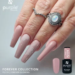 VERNIS SEMI-PERMANENT P2174 - FOREVER collection | Purple Professional Outlet