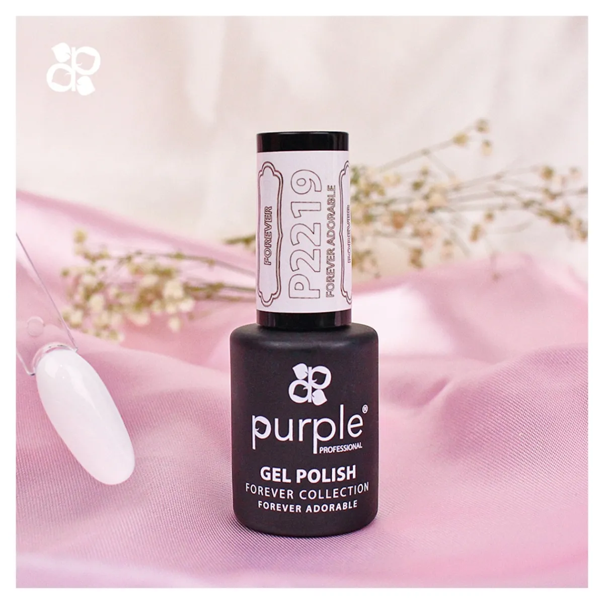 VERNIS SEMI-PERMANENT P2219 - FOREVER collection | Purple Professional Clearance