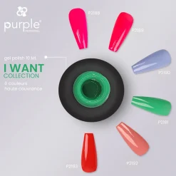VERNIS SEMI-PERMANENT P2190 - I WANT collection | Purple Professional Discount