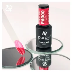 VERNIS SEMI-PERMANENT Vitrage P6000 - VITRAL collection | Purple Professional New